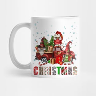 Merry Christmas Gnome Family Funny Xmas Tree Women Men Kids Mug